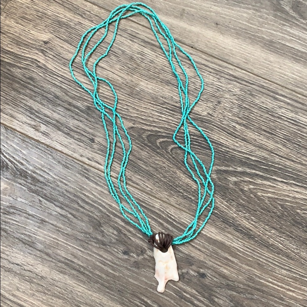 Handmade seashell necklace